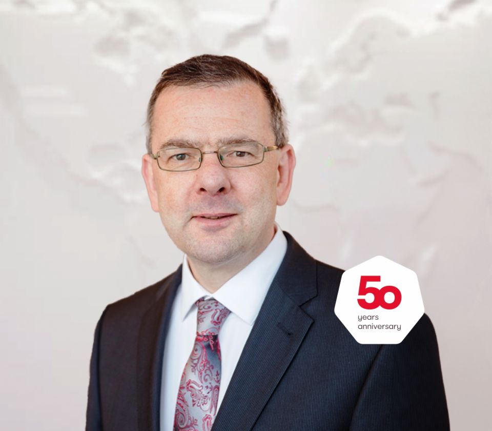 Retrato de Claus Wieland, Chefe de Gestão de Riscos, EOS Holding