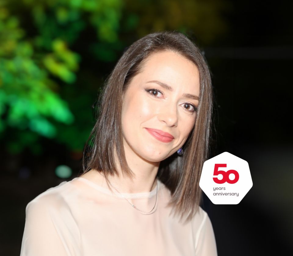 Retrato de Dilyana Taneva, Gerente de Cobrança Corporativa e Internacional, EOS Bulgária